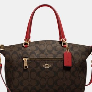 Coach Prairie satchel and matching wallet